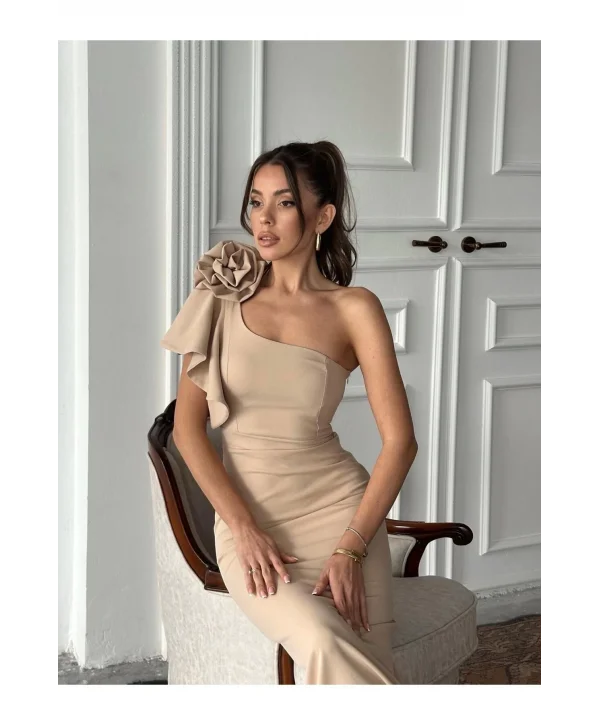 Kadın Tek Kol Elbise