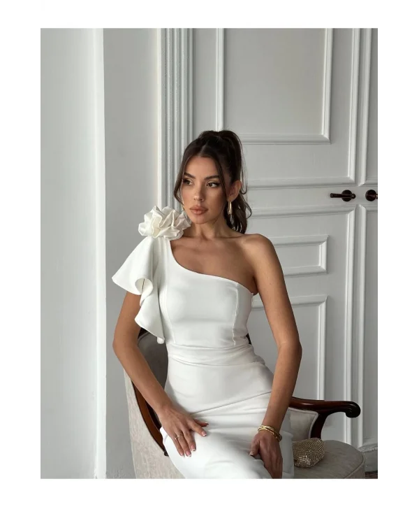 Kadın Tek Kol Elbise