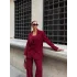 Ceket Straplez Bluz ve Palazzo Pantolon 3lü Takım