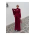 Kadın Modern Tasarım Şal Detaylı Pantolon Ceket Takımı