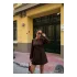 Kadın Uzun Kollu Kruvaze Ceket Elbise