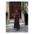 Kadın Vatkalı Maxi Elbise