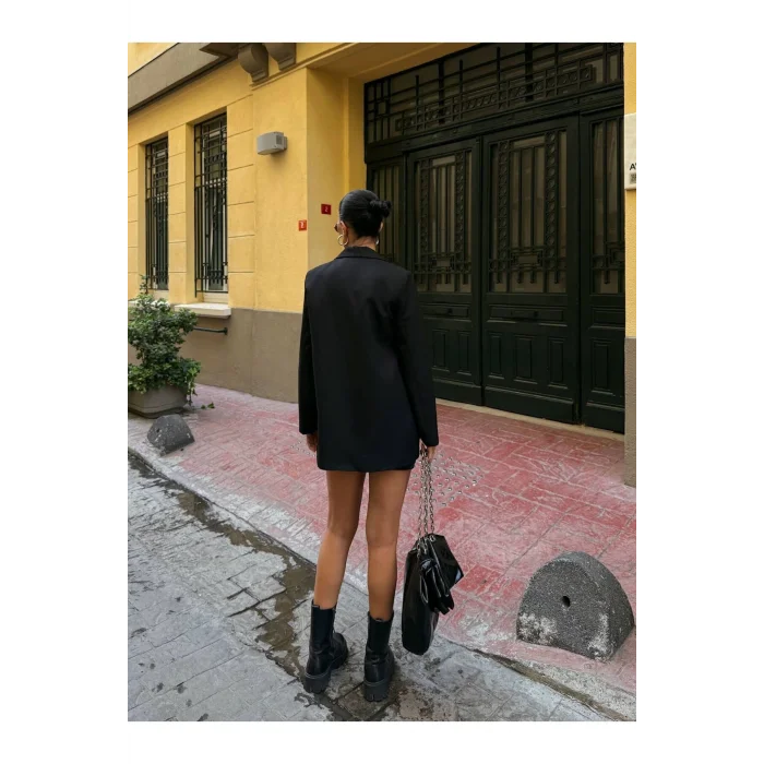 Kadın Çengel Detaylı Blazer Ceket
