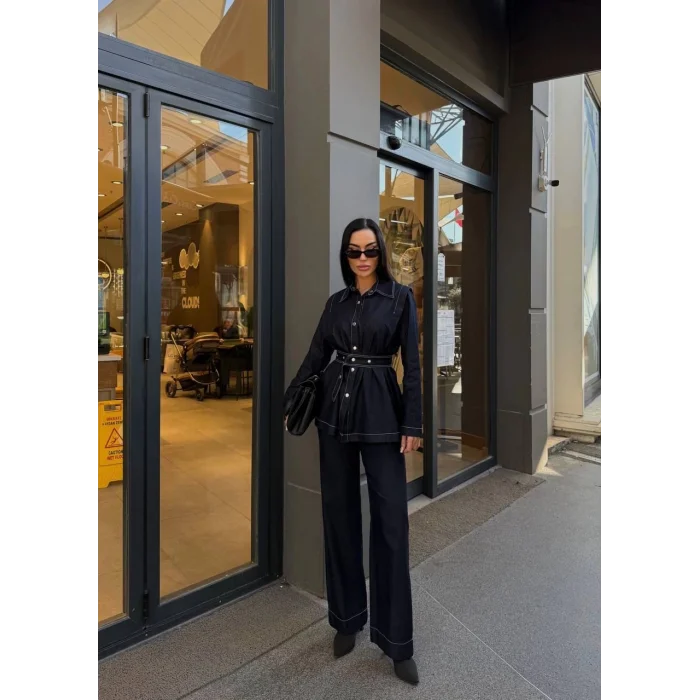 Kadın İkili Kot Takım