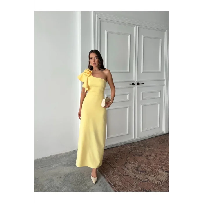 Kadın Tek Kol Elbise