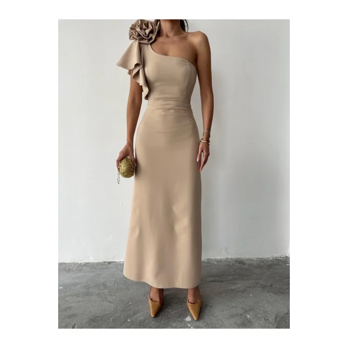 Kadın Tek Kol Elbise