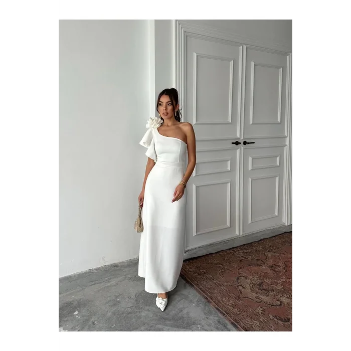 Kadın Tek Kol Elbise