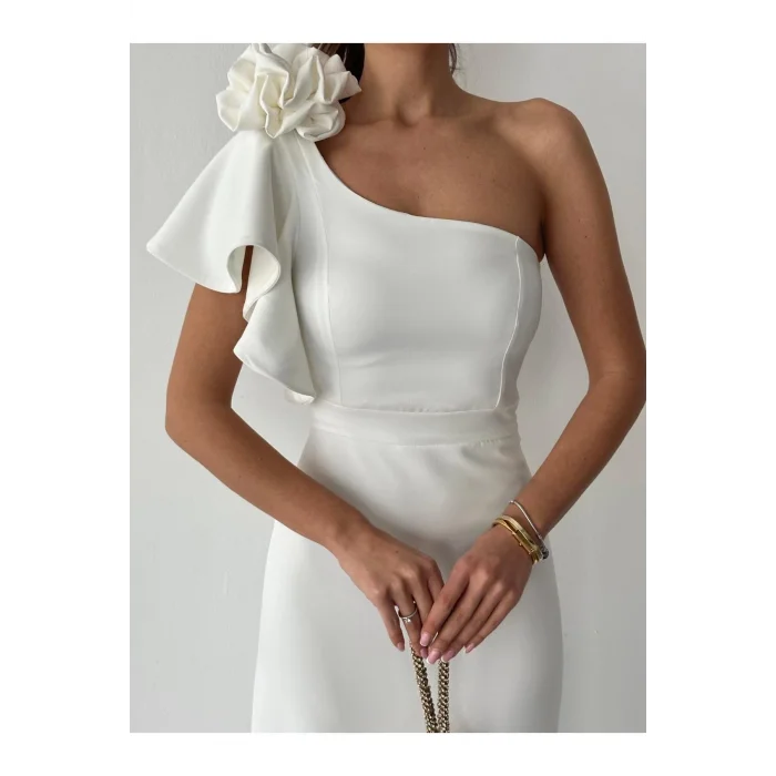 Kadın Tek Kol Elbise