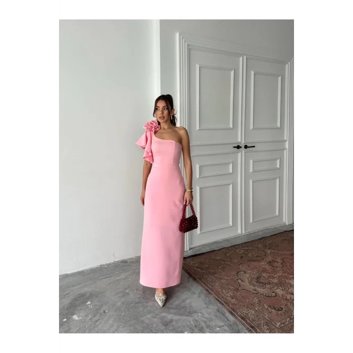 Kadın Tek Kol Elbise