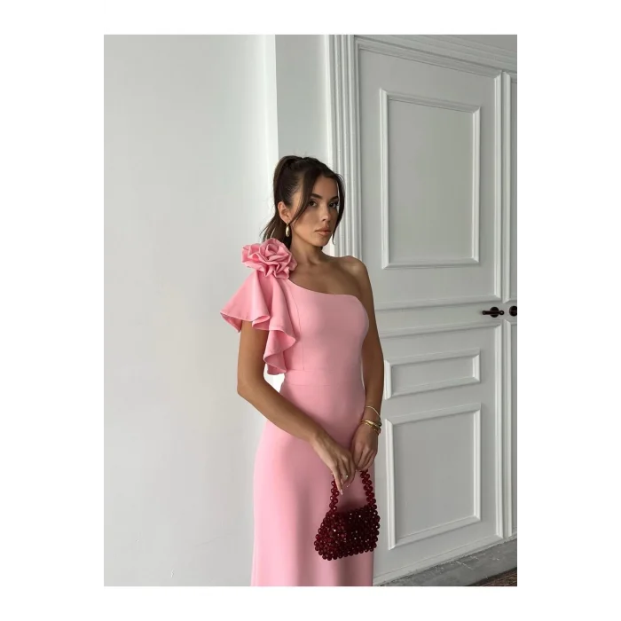 Kadın Tek Kol Elbise