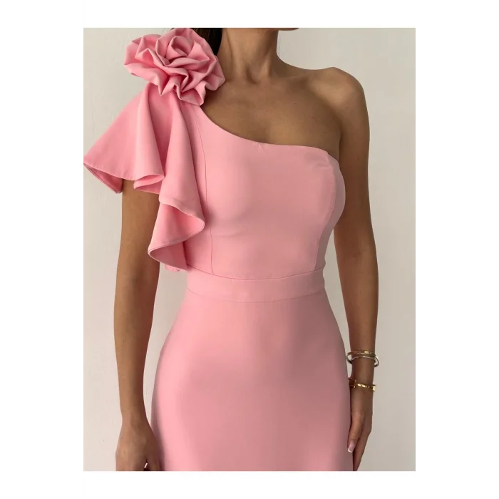 Kadın Tek Kol Elbise