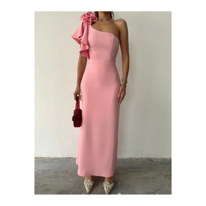 Kadın Tek Kol Elbise