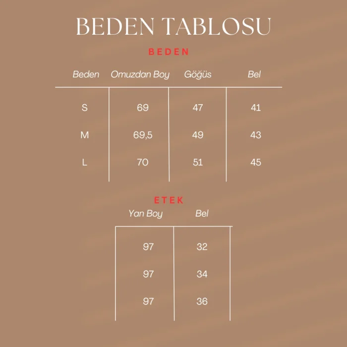 Kadın Kahverengi Kemerli Blazer Ceket ve Piliseli Takım