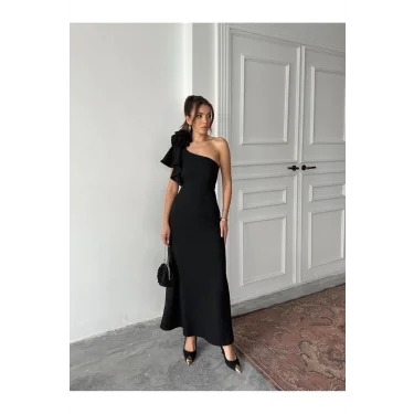 Kadın Tek Kol Elbise