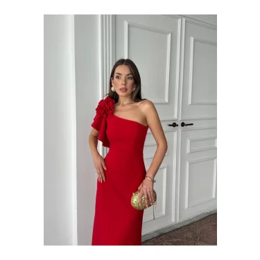 Kadın Tek Kol Elbise