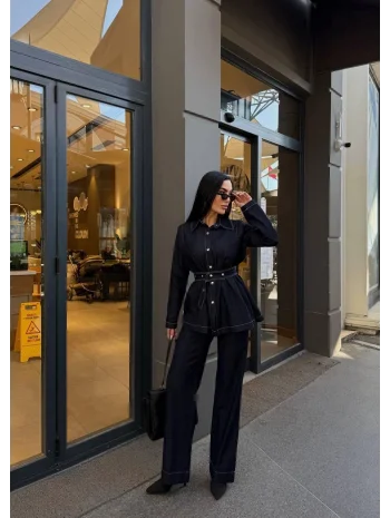 Kadın İkili Kot Takım