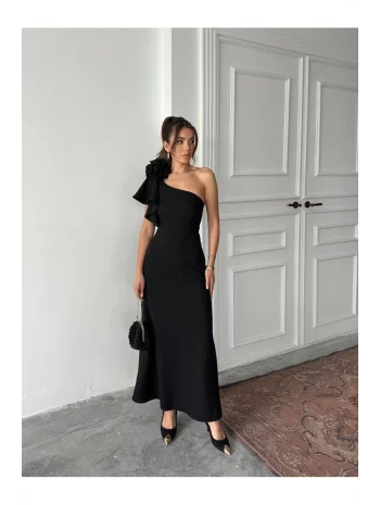 Kadın Tek Kol Elbise