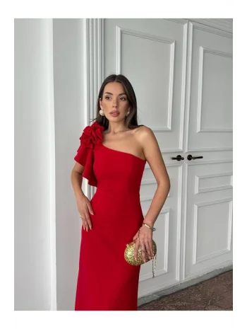 Kadın Tek Kol Elbise