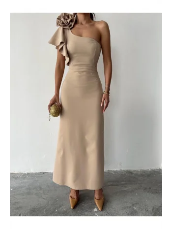 Kadın Tek Kol Elbise