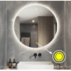 60 cm (çap) Ledli Yuvarlak Banyo Aynası