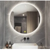 80 cm (çap) Ledli Yuvarlak Banyo Aynası