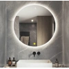 90 cm (çap) Ledli Yuvarlak Banyo Aynası