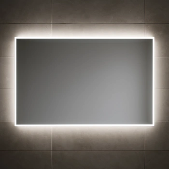 50x70 cm Dikdörtgen Kumlama Ledli Banyo Aynası