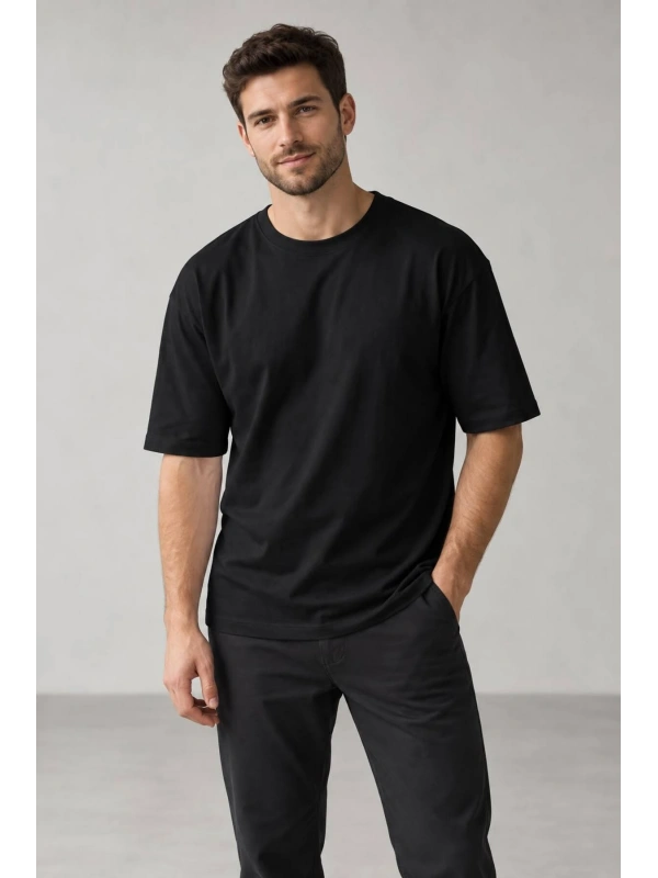 Erkek Basic Oversize Tişört