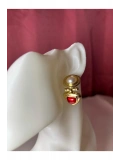 Gold Renk Sallantı Model Pirinç VİP Kadın Küpe