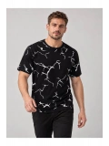 Erkek Bisiklet Yaka Oversize T-shirt