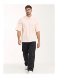 Erkek Polo Yaka Oversize T-shirt