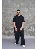 Erkek Polo Yaka Oversize T-shirt