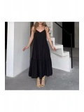 Poplin Kumaş Ayarlanabilir Askılı Elbise