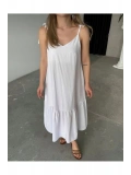 Poplin Kumaş Ayarlanabilir Askılı Elbise
