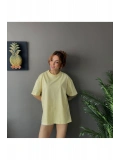 Kadın Oversize Basic Tişört – Salaş Kesim Pamuklu Günlük T-Shirt