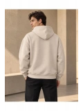 Unisex Oversize Kapüşonlu Kanguru Cepli 3 İplik Şardonlu Sweatshirt