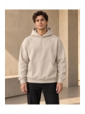 Unisex Oversize Kapüşonlu Kanguru Cepli 3 İplik Şardonlu Sweatshirt