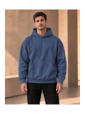 Unisex Oversize Kapüşonlu Kanguru Cepli 3 İplik Şardonlu Sweatshirt