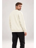 Erkek Oversize Bisiklet Yaka Basic Sweatshirt
