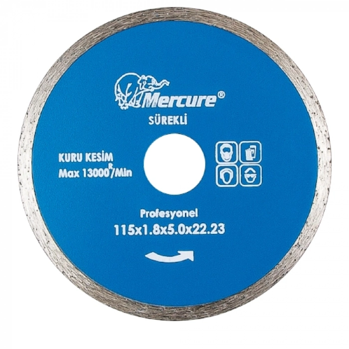 MERCURE SÜREKLİ TESTERE 230*2.4*22