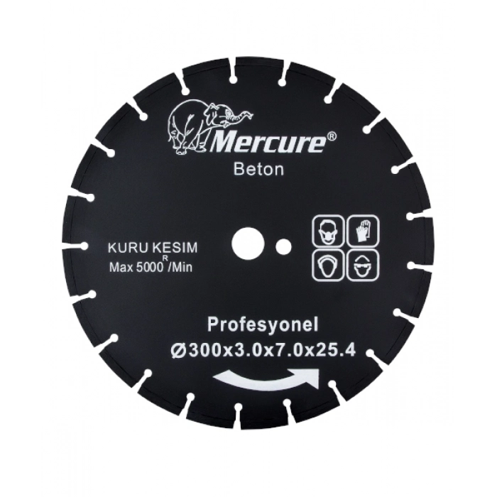 MERCURE BETON TESTERE 300*3.0*25.4