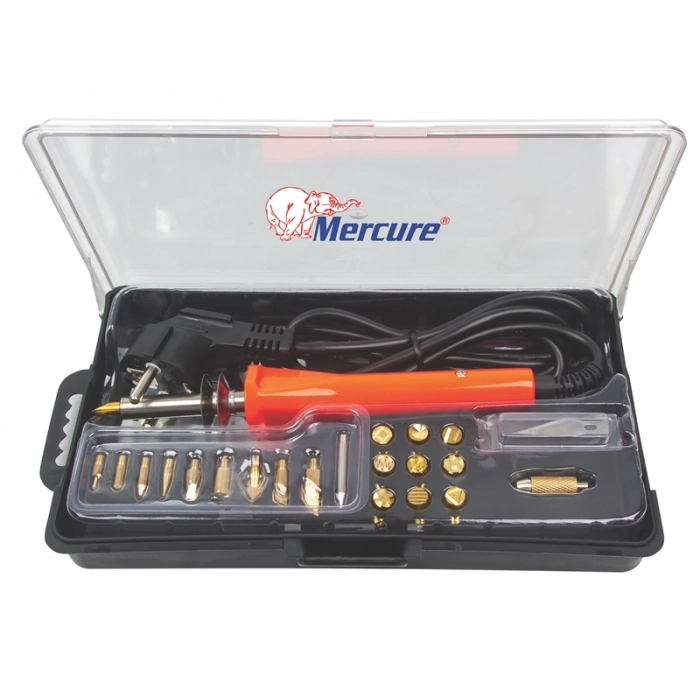 MERCURE AHŞAP YAKMA SETİ 30Wat. 25 parça