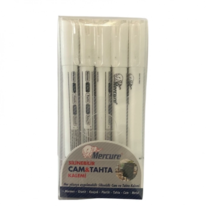 MERCURE SİLİNEBİLİR YAĞLI TEBEŞİR KALEM BEYAZ