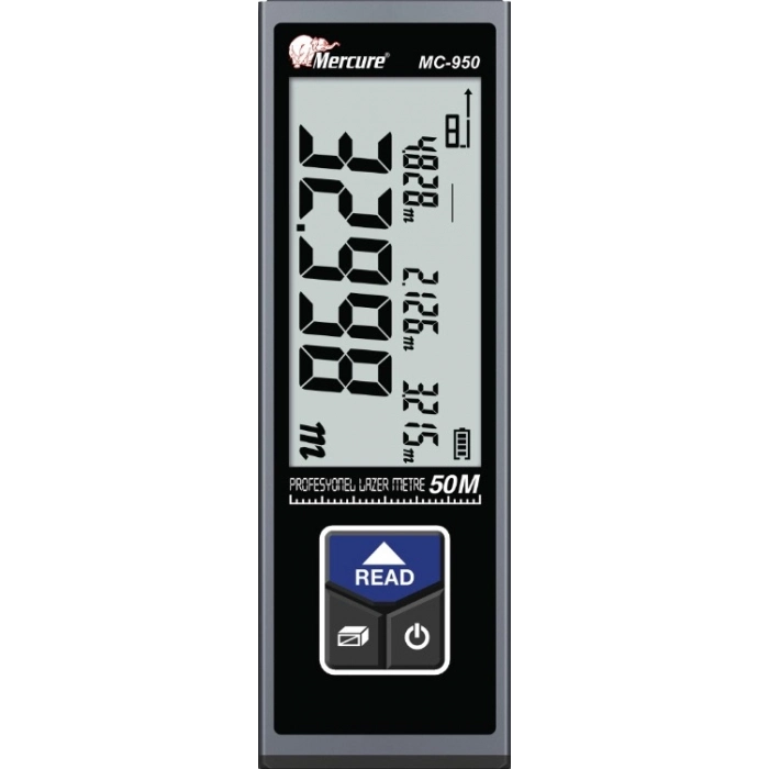 MERCURE LAZER METRE 50 METRE ŞARJLI