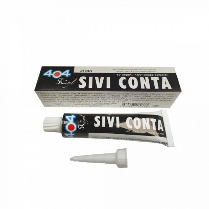 404 SIVI CONTA SİYAH 80 GR.