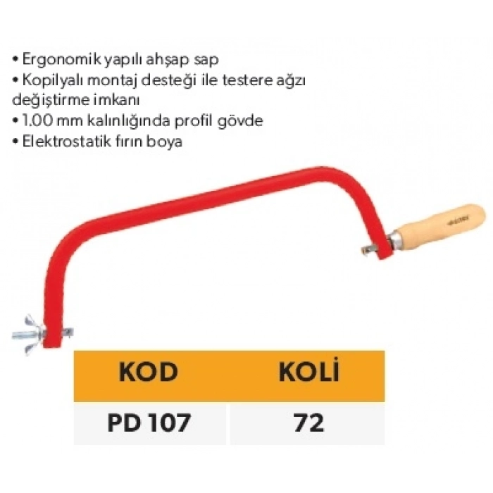 ELTOS PROFİL TESTERE PD 107