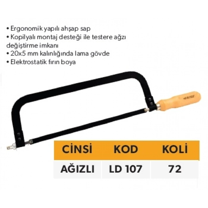 ELTOS LAMA TESTERE AĞIZLI