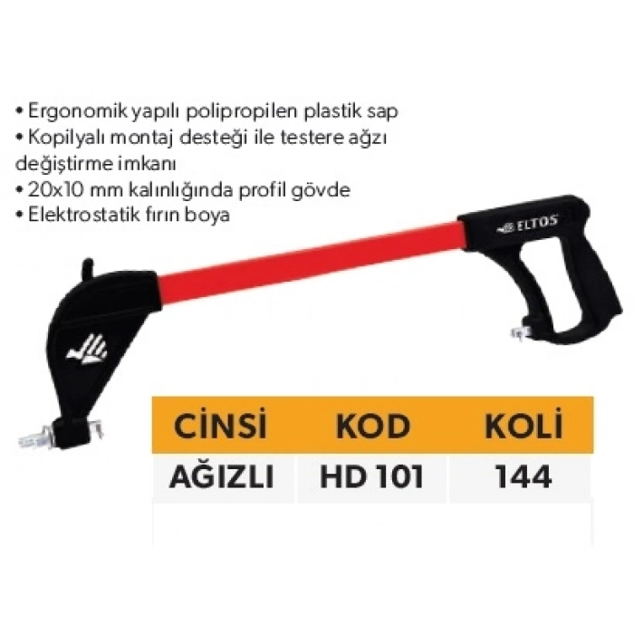 ELTOS HOBBY TESTERE AĞIZLI