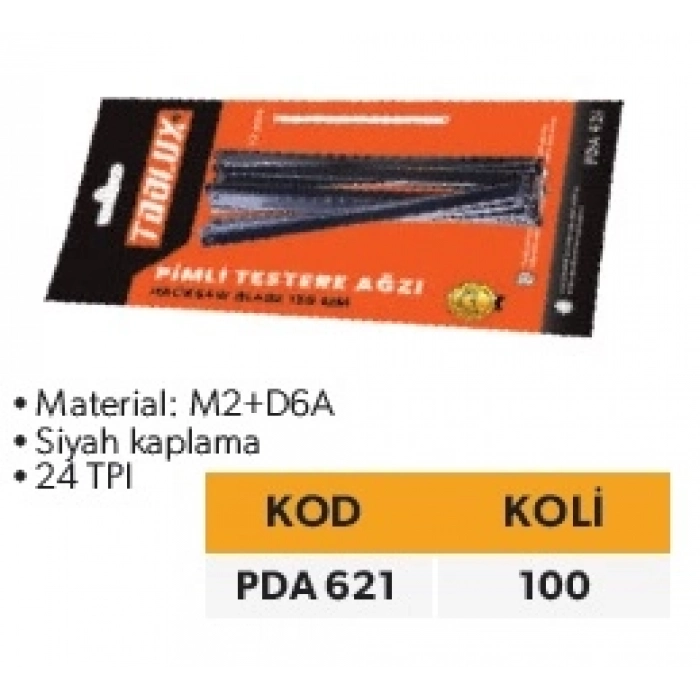 ELTOS PİMLİ TESTERE AĞZI 12Lİ