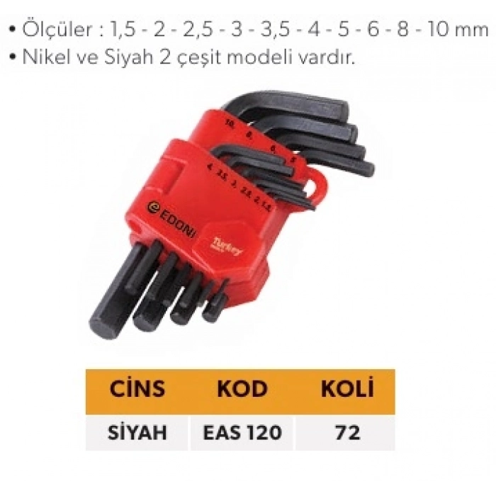 ELTOS ALYAN SETİ 10 PARÇA SİYAH